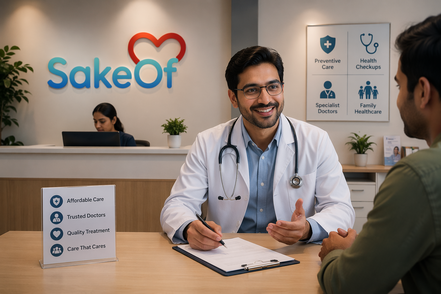 Use SakeOf with Any Doctor or Clinic