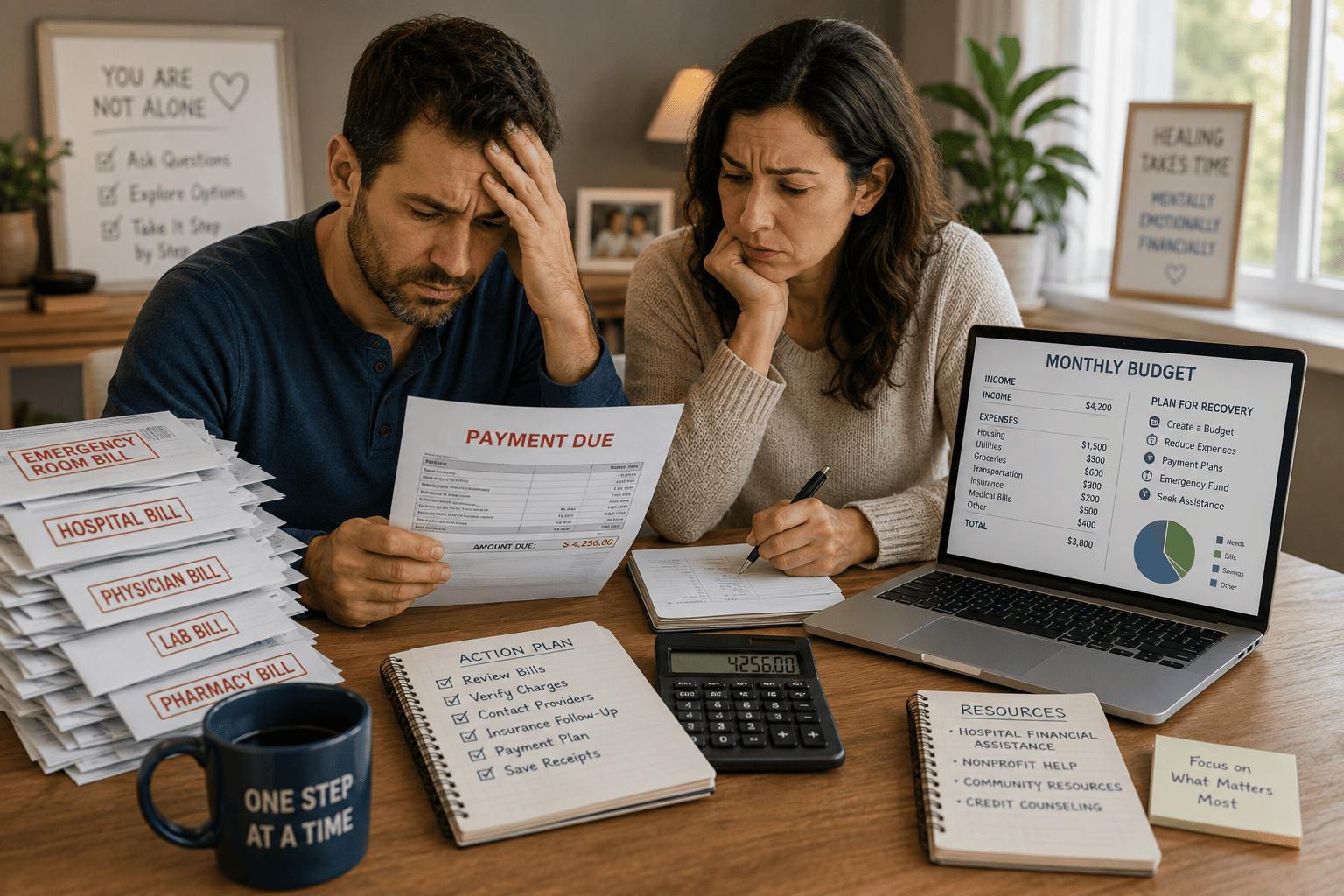 Managing Finances After a Medical Emergency
