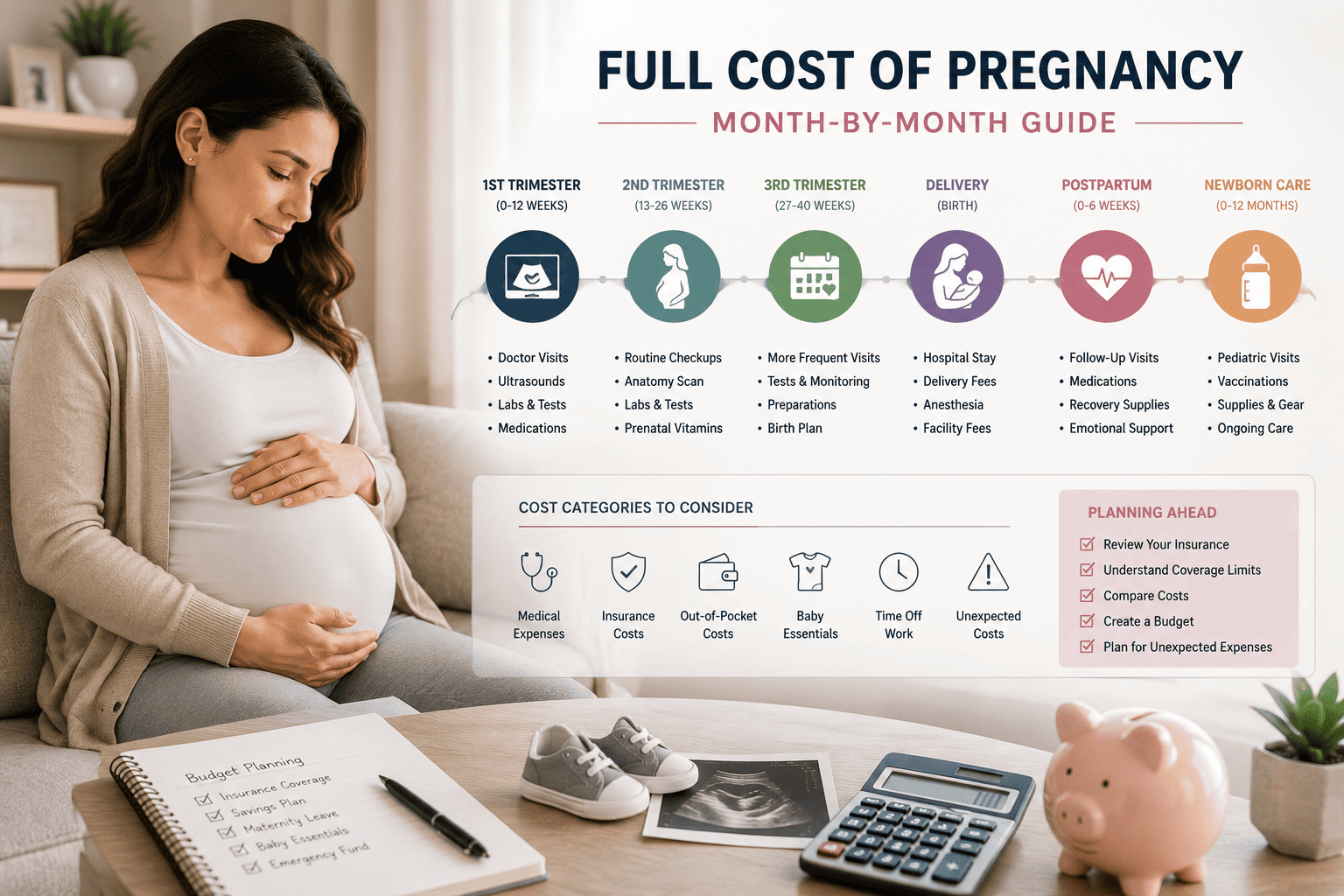 Understanding Pregnancy Costs Month-by-Month