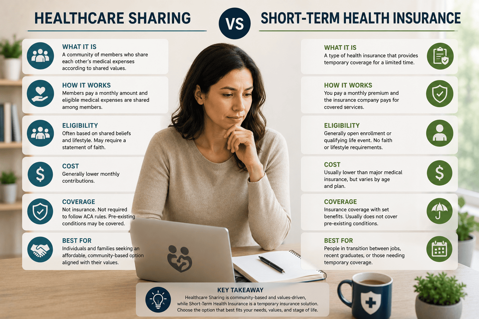 Healthcare Sharing vs Short-Term Health Insurance