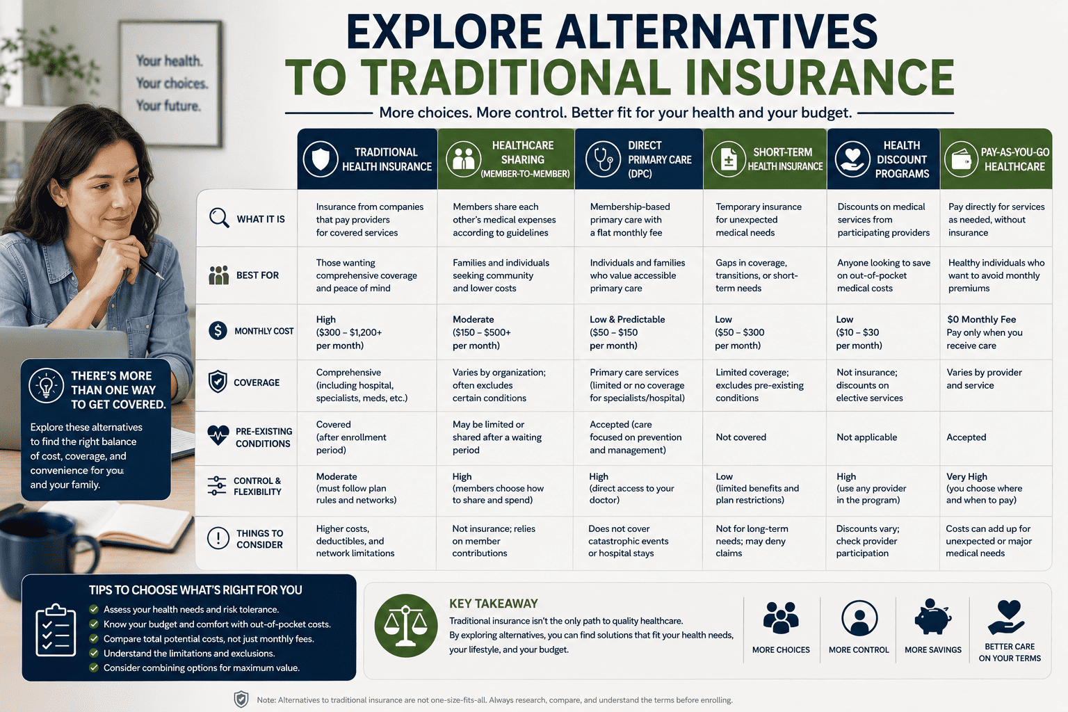Explore Alternatives to Traditional Insurance