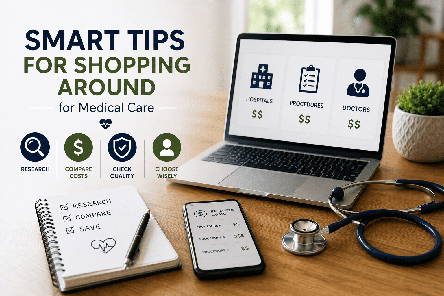 Smart Tips for Shopping Around for Medical Care