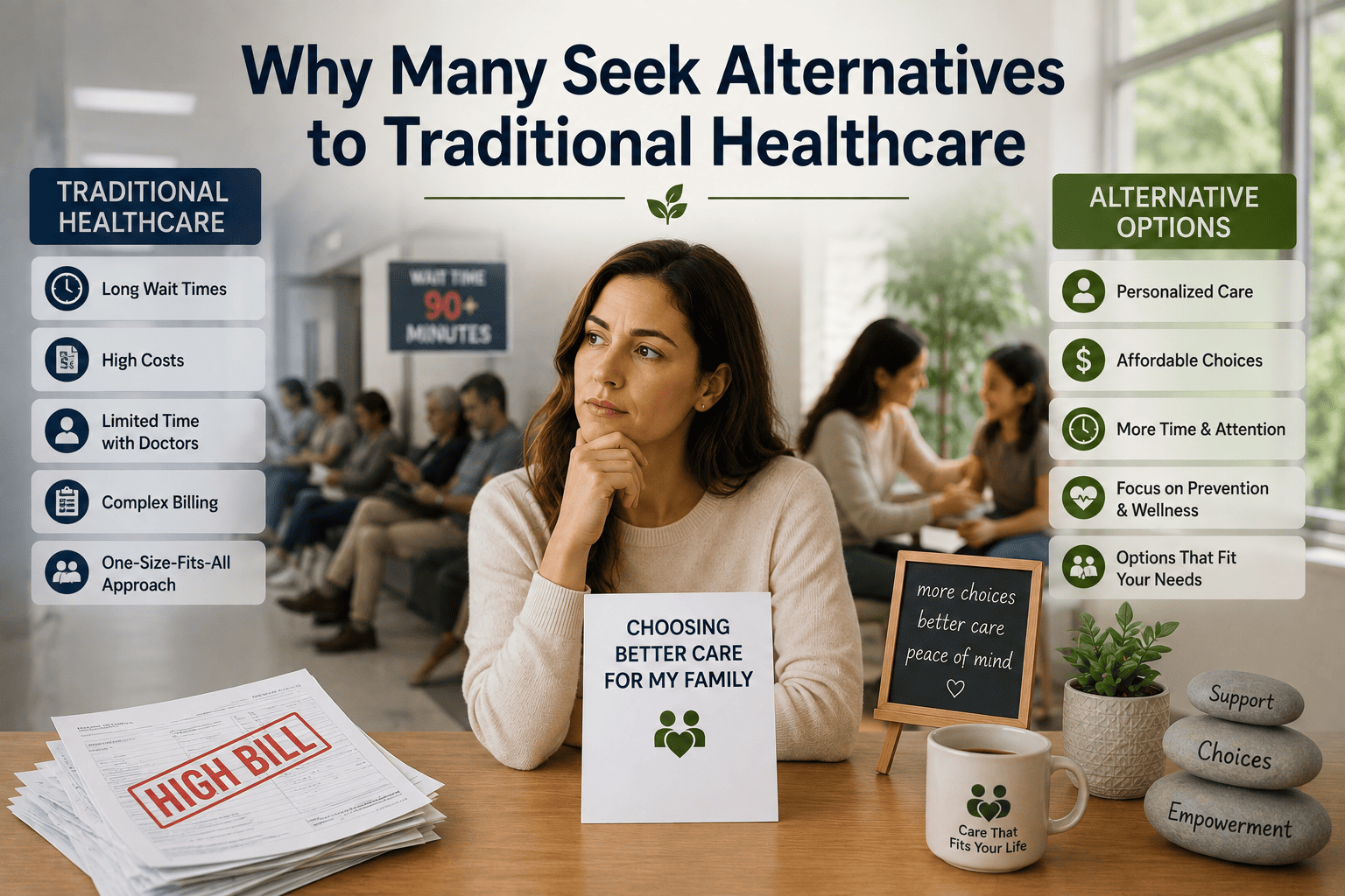 Why Many Seek Alternatives to Traditional Healthcare