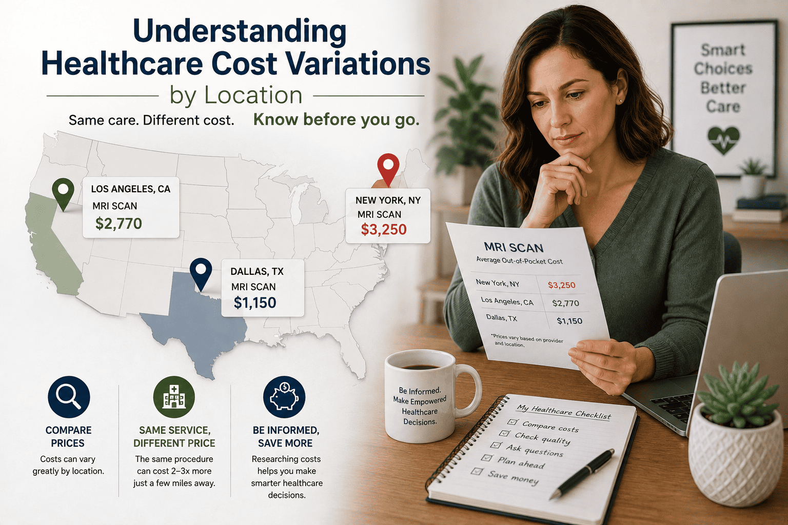 Understanding Healthcare Cost Variations by Location