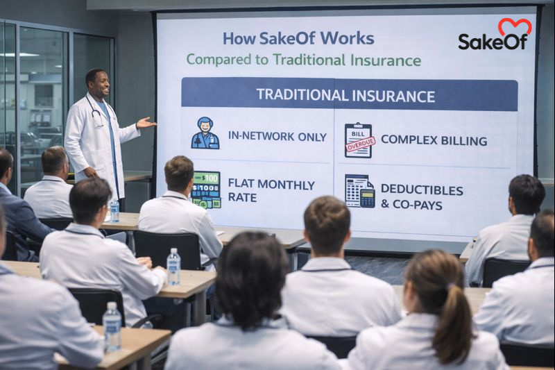 How SakeOf Works Compared to Traditional Insurance