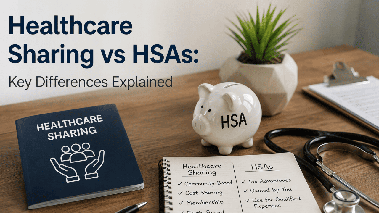 Healthcare Sharing vs HSAs: Key Differences Explained