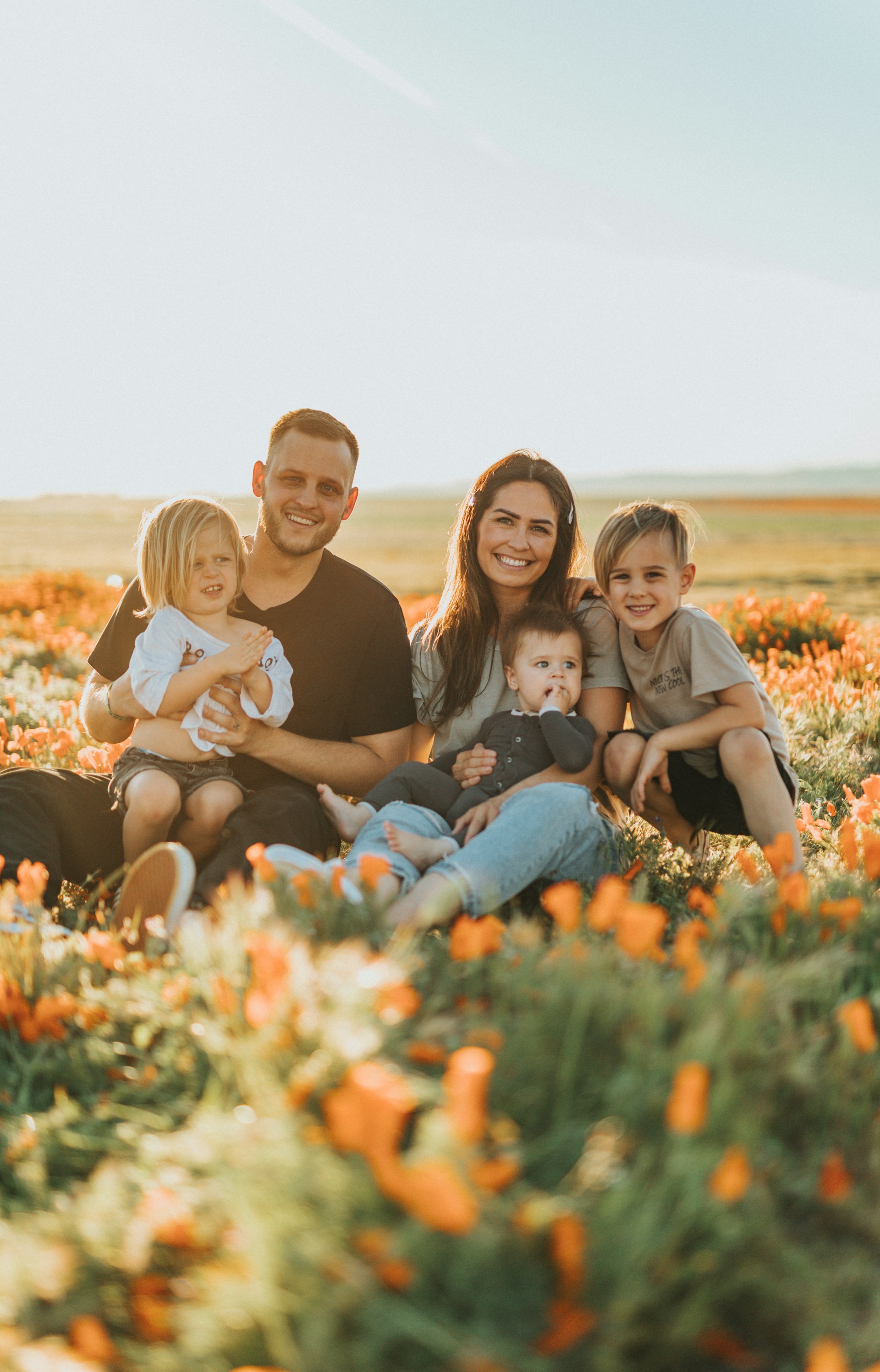 Family enjoying time together outdoors