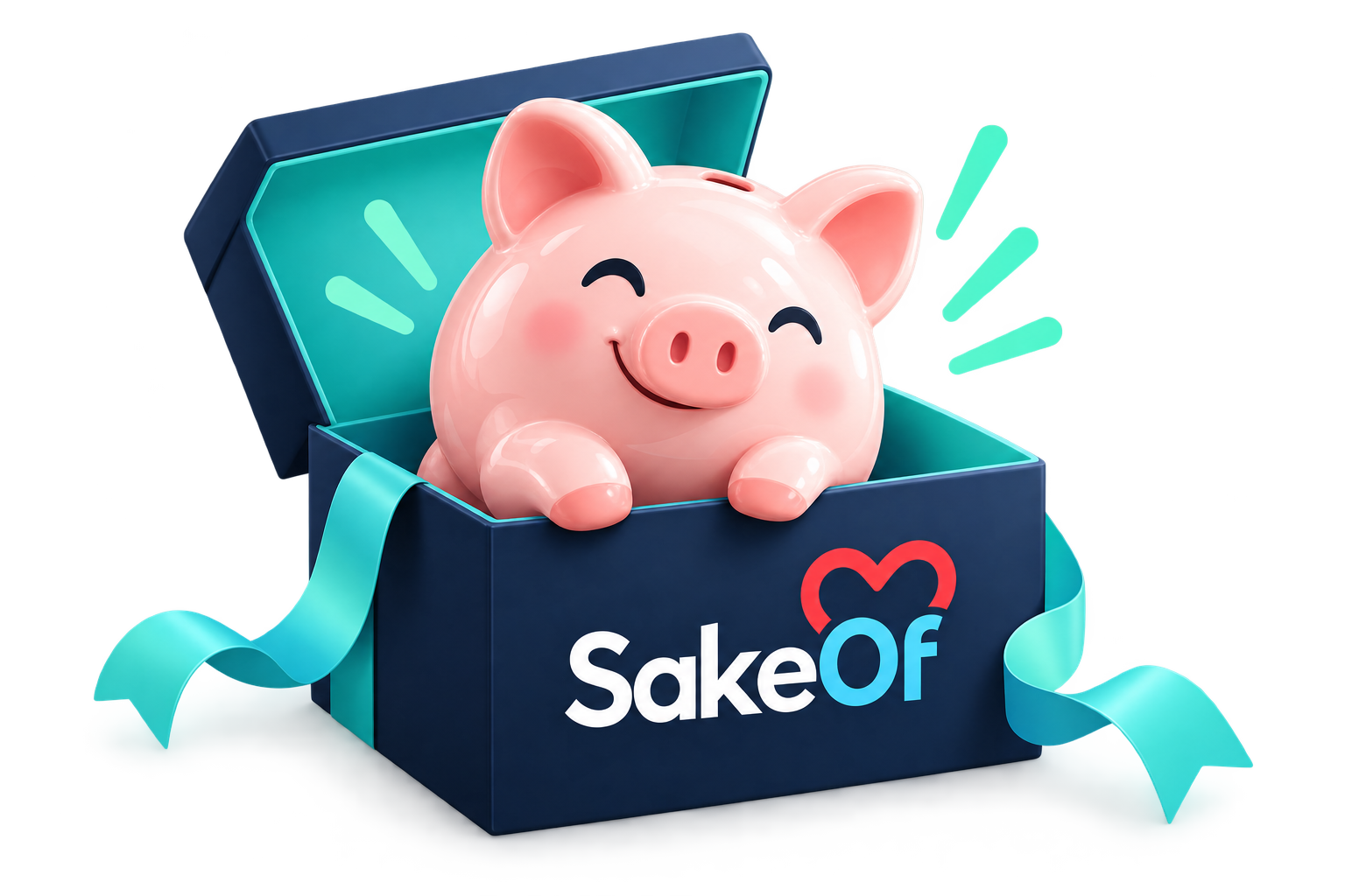 SakeOf piggy bank gift giveaway